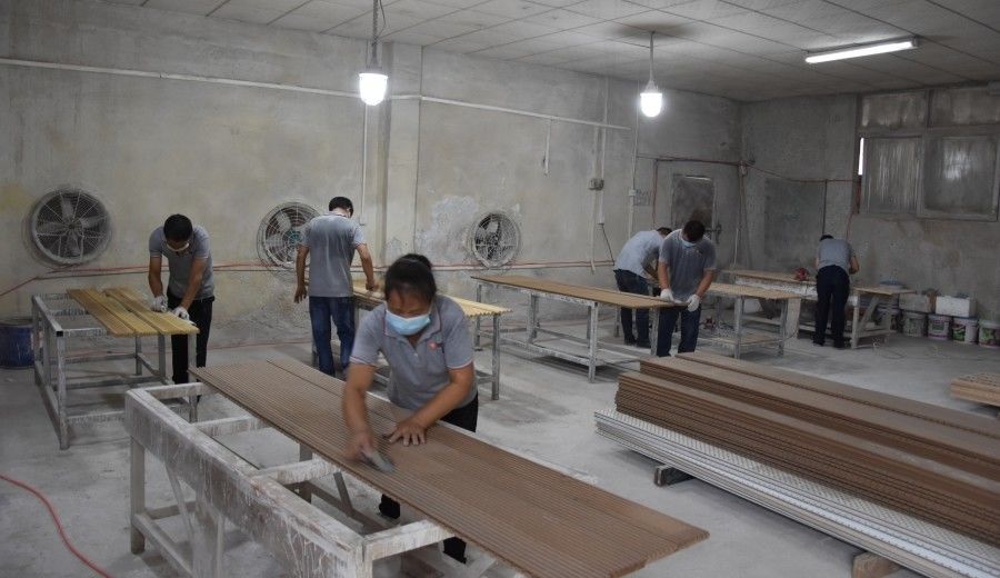 Guangzhou Wuyang Yiguan Acoustic Materials Co., Ltd. メーカー生産ライン