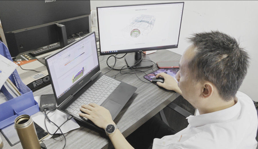 Guangzhou Wuyang Yiguan Acoustic Materials Co., Ltd. メーカー生産ライン