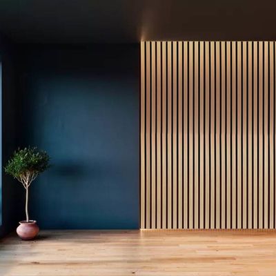壁と天井のための音響木製スラットパネル 600x2400mm