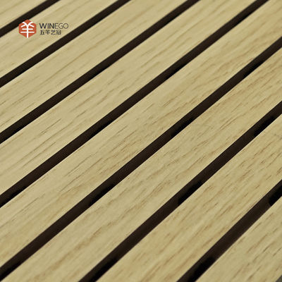 Achieve Clean Soundscapes Linear Grooved Panels for Educational and Public Use