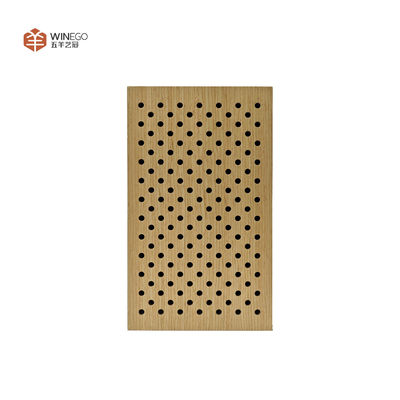 耐久性高いNRC孔付き音響パネル 商用オフィス音響ソリューション